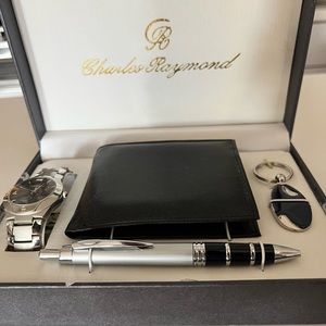 Charles Raymond Mens Wallet Gift Set